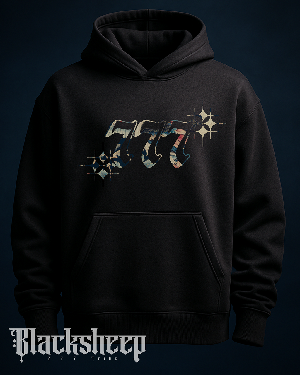 777 Amulet Traditional Japanese Hoodie