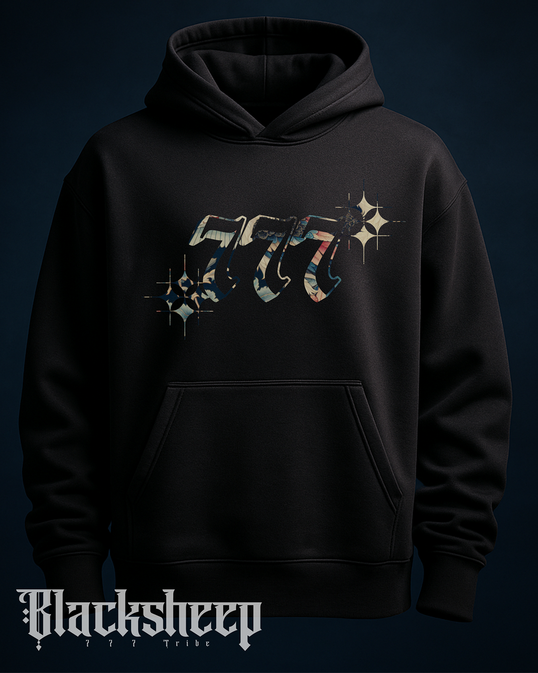 777 Amulet Traditional Japanese Hoodie